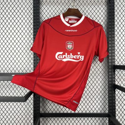 02/04 Liverpool Home Retro Soccer Jersey