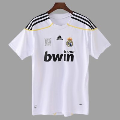 09/10 Real Madrid Home Retro Soccer Jersey
