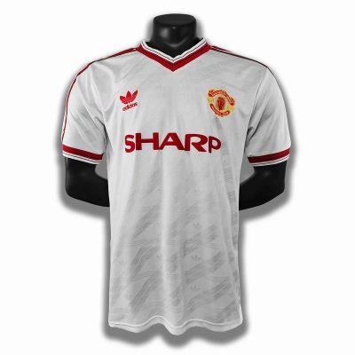 86/88 Manchester United Home Retro Soccer Jersey