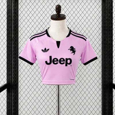 26/27 Juventus Away Women Crop Jersey