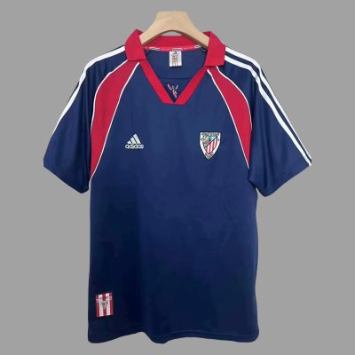 99/00 Athletic Club Bilbao Away Retro Soccer Jersey
