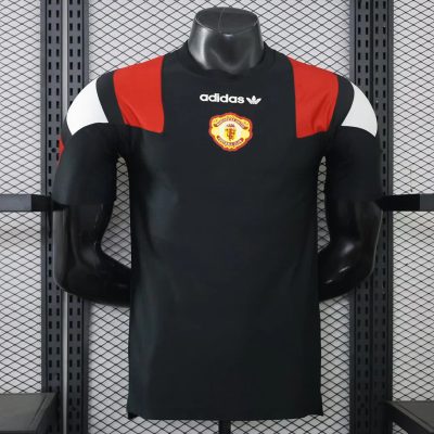 26/27 Manchester United EQT Black Player Version Soccer Jersey