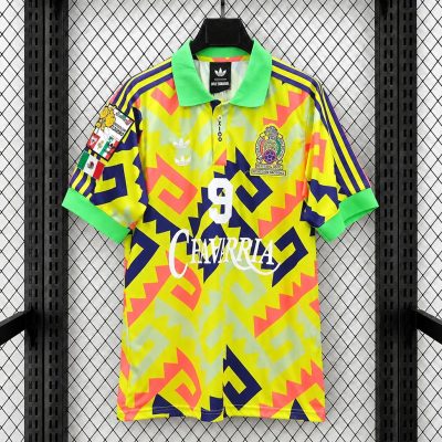 2026 Mexico x Willy Chavarria AOP Goalkeeper Retro Soccer Jersey