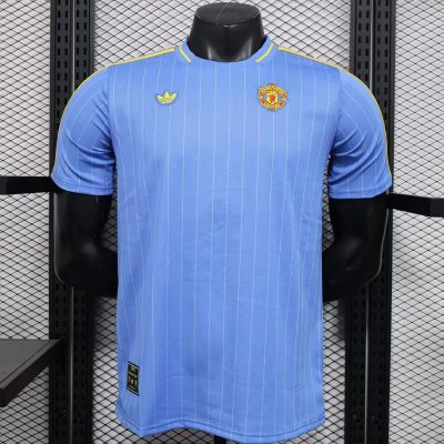 25/26 Manchester United Terrace Icons Blue Shirt