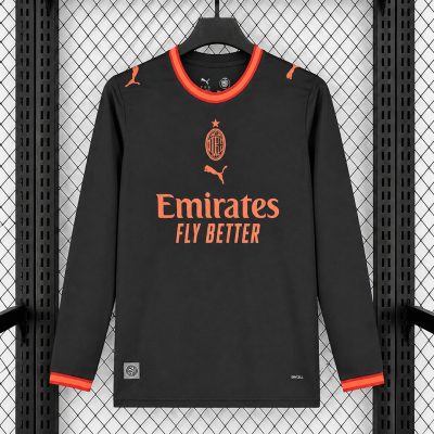 26/27 AC Milan Third Long Sleeve Soccer Jersey
