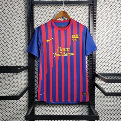 11/12 Barcelona Home Retro Soccer Jersey