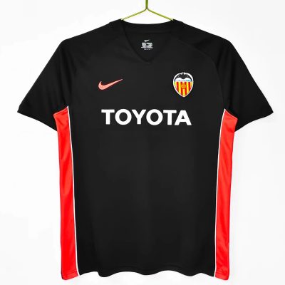 06/07 Valencia Away Retro Soccer Jersey