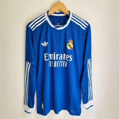 25/26 Real Madrid Third Long Sleeve Soccer Jersey