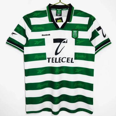 99/00 Lisbon Home Retro Soccer Jersey