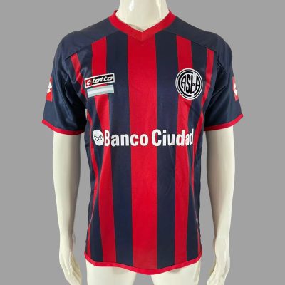 13/14 San Lorenzo Home Retro Soccer Jersey