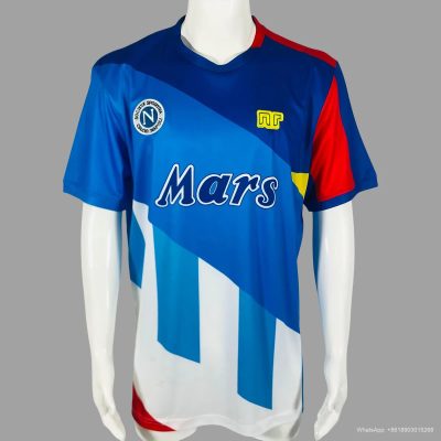 2022 Maradona Tribute NR Napoli soccer jersey