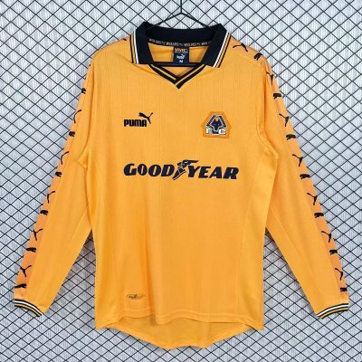 98/99 Wolverhampton Wanderers Home Retro Soccer Jersey
