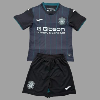 25/26 Hibernian Third Kids Soccer Jersey Size 16-28