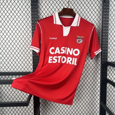 92/93 Benfica Home Retro Soccer Jersey