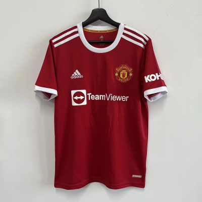 21/22 Manchester United Home Retro Soccer Jersey