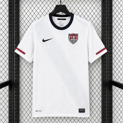 2010 USA Home Retro Soccer Jersey