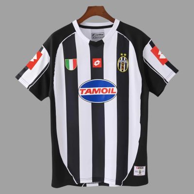02/03 Juventus Home Retro Soccer Jersey