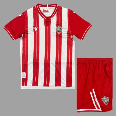 25/26 Almeria Home Kids Soccer Jersey Size 16-28