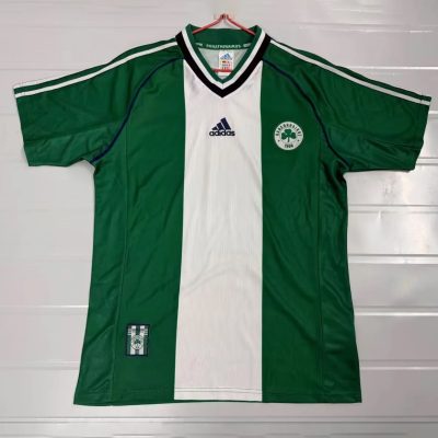 98/99 Panathinaikos Home Retro Soccer Jersey