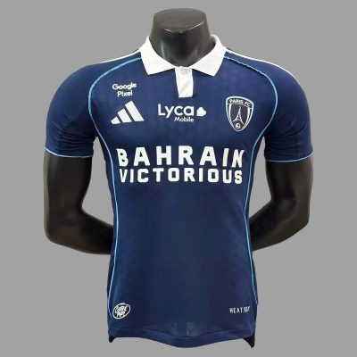 25/26 Paris FC Home Player Version Soccer Jersey