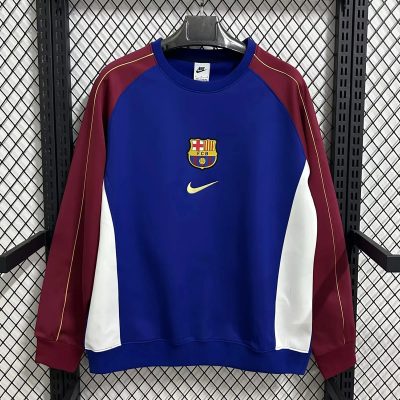 25/26 Barcelona Blue Red Sweatshirt