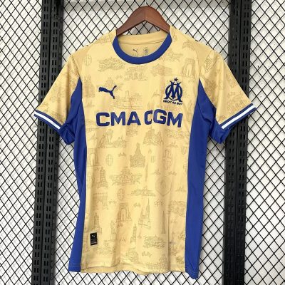 25/26 Marseille Fourth Soccer Jersey