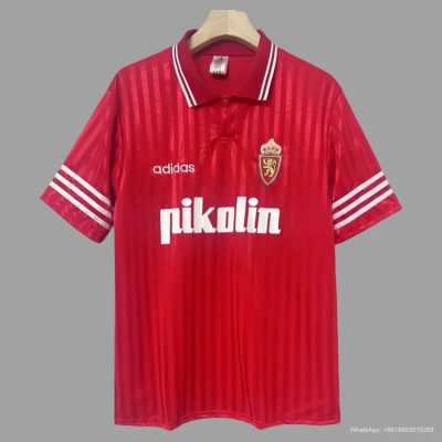 95/96 Real Zaragoza Away Retro Soccer Jersey