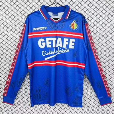 98/99 Getafe Home Long Sleeve Retro Soccer Jersey