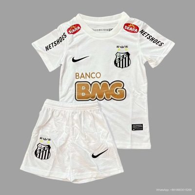 2012 Santos Home Kids Retro Soccer Jersey