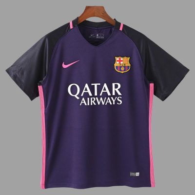 16/17 Barcelona Away Retro Soccer Jersey