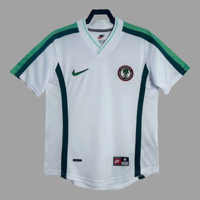1998 Nigeria Away Retro Soccer Jersey