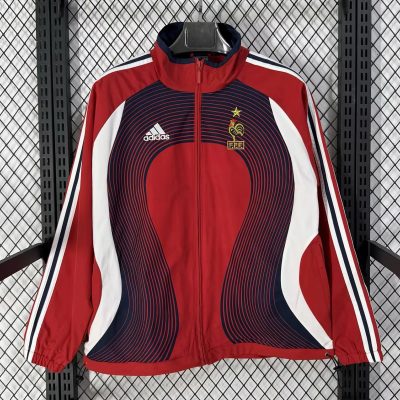 2026 France Red Tracking Jacket
