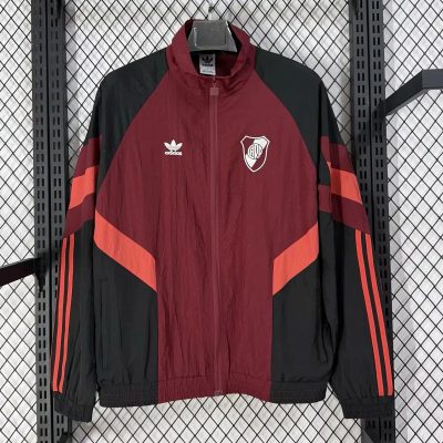 2026 River Plate Red Tracking Jacket
