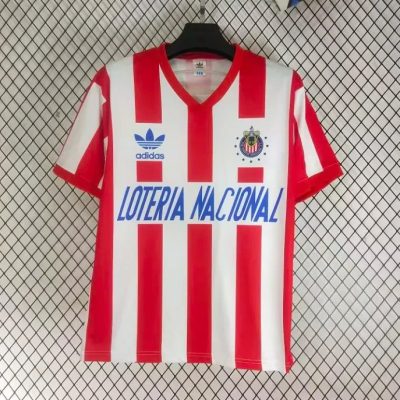 91/92 Chivas Home Retro Soccer Jersey