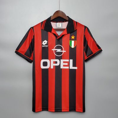 96/97 AC Milan Home Retro Soccer Jersey