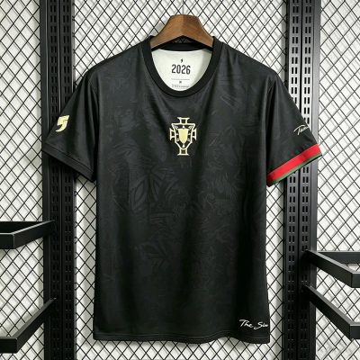 2026 Portugal The Siu Special Version Black Soccer Jersey
