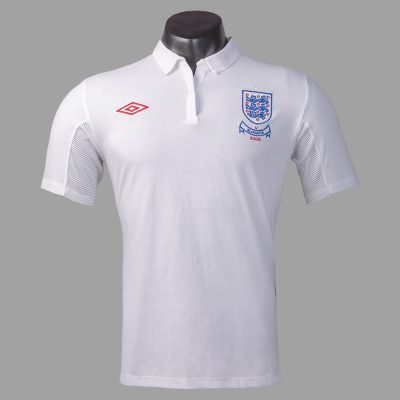 2010 England Home Retro Soccer Jersey