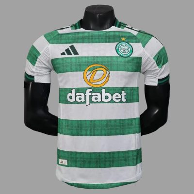 25/26 Celtic Home Player Version Soccer Jersey